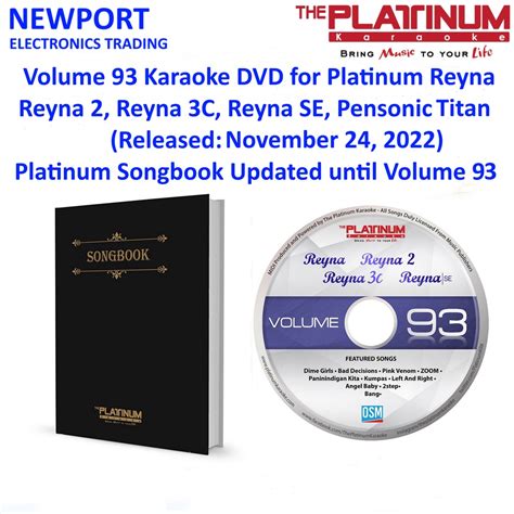 reyna 3c songbook|platinumkaraoke.ph.
